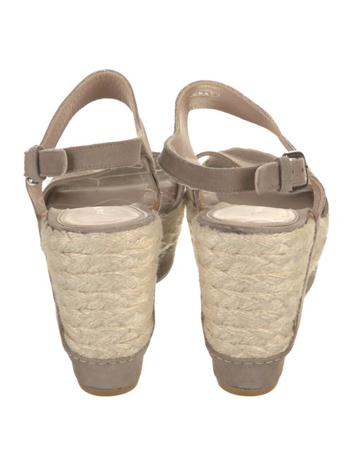 Stuart Weitzman Suede Slingback Sandals