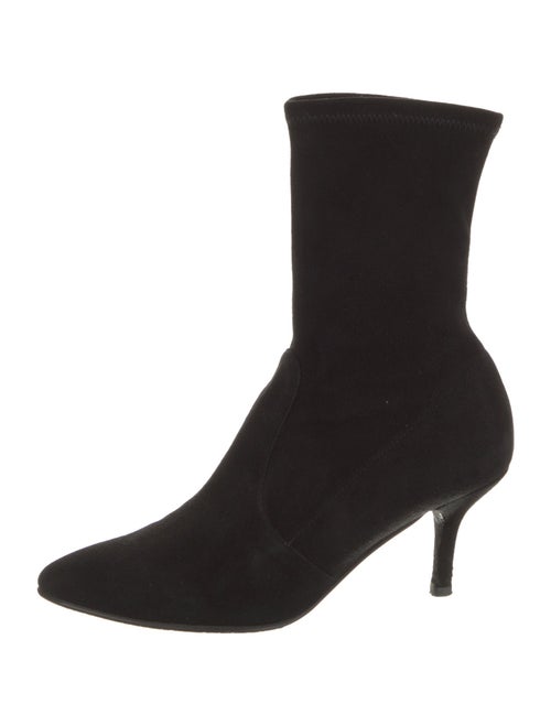 Stuart Weitzman Suede Sock Boots