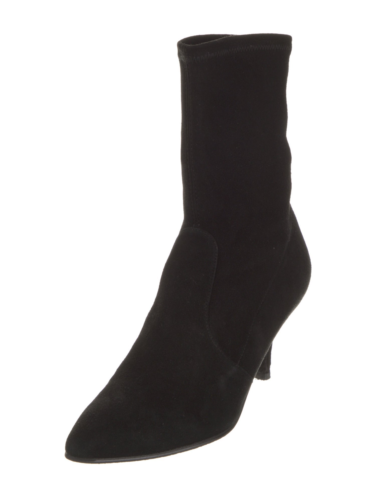 Stuart Weitzman Suede Sock Boots
