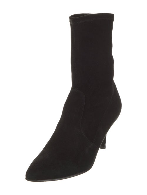 Stuart Weitzman Suede Sock Boots