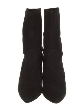 Stuart Weitzman Suede Sock Boots