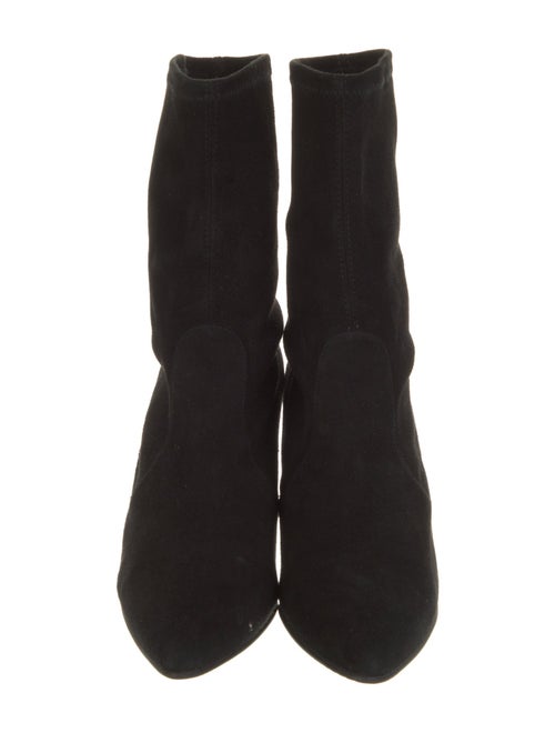 Stuart Weitzman Suede Sock Boots