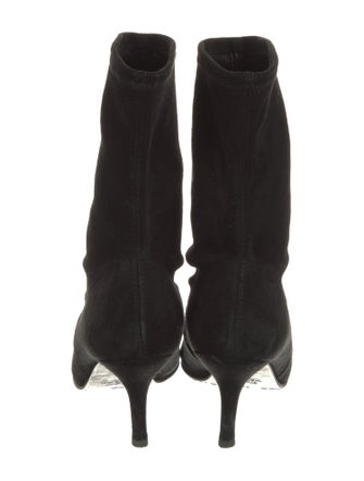 Stuart Weitzman Suede Sock Boots