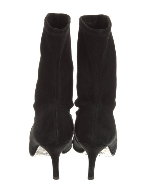 Stuart Weitzman Suede Sock Boots
