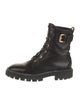 Stuart Weitzman Leather Combat Boots