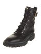 Stuart Weitzman Leather Combat Boots