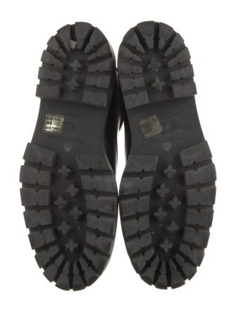 Stuart Weitzman Leather Combat Boots