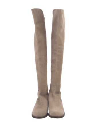 Stuart Weitzman Suede Riding Boots
