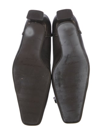 Stuart Weitzman Leather Tassel Accents Pumps