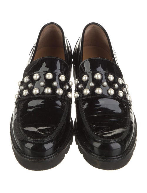 Stuart Weitzman Patent Leather Loafers