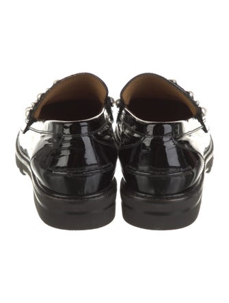Stuart Weitzman Patent Leather Loafers