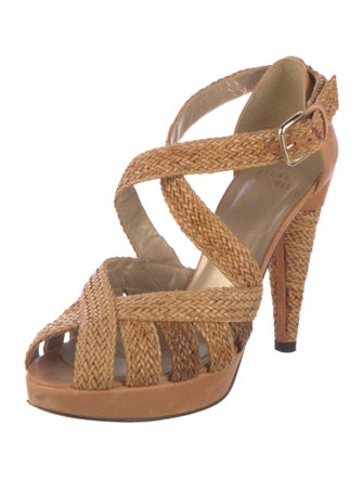 Stuart Weitzman Leather Sandals