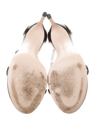 Stuart Weitzman Patent Leather Sandals