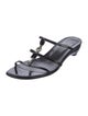 Stuart Weitzman Patent Leather Slides