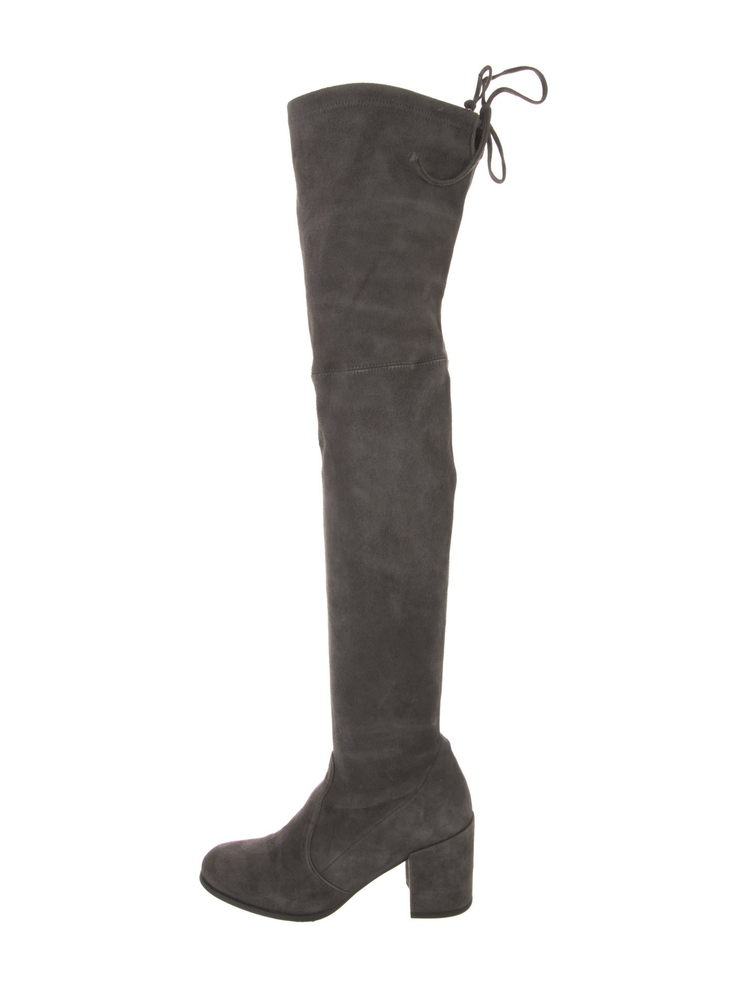 Stuart Weitzman Suede Lace-Up Boots