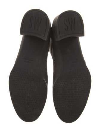 Stuart Weitzman Suede Lace-Up Boots