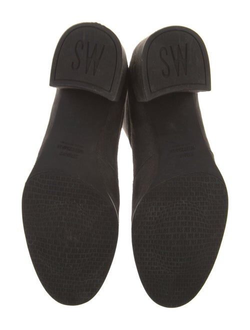 Stuart Weitzman Suede Lace-Up Boots