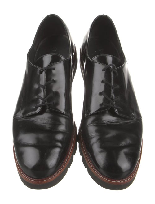 Stuart Weitzman Patent Leather Oxfords
