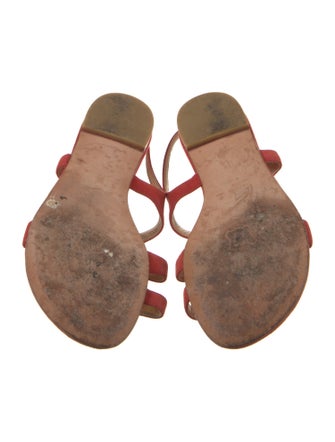 Stuart Weitzman Suede Tassel Accents Slingback Sandals