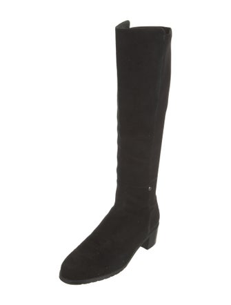 Stuart Weitzman Suede Riding Boots