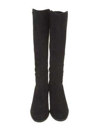 Stuart Weitzman Suede Riding Boots