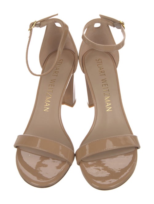 Stuart Weitzman Patent Leather Sandals