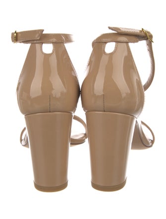 Stuart Weitzman Patent Leather Sandals