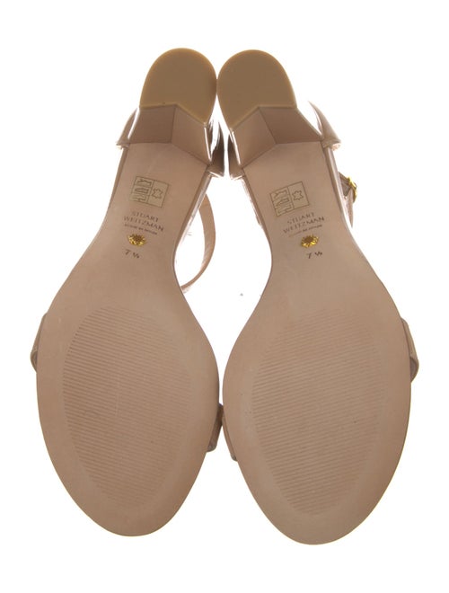 Stuart Weitzman Patent Leather Sandals