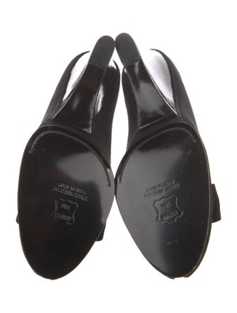 Stuart Weitzman Suede Bow Accents Pumps