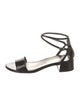 Stuart Weitzman Patent Leather Sandals