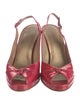 Stuart Weitzman Patent Leather Espadrilles
