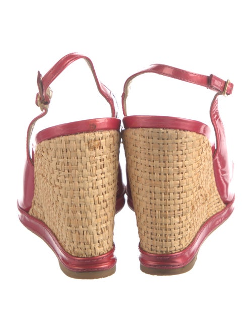 Stuart Weitzman Patent Leather Espadrilles