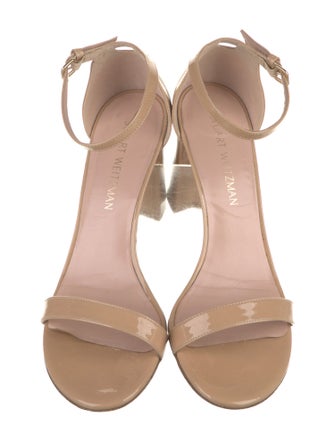 Stuart Weitzman Patent Leather Sandals