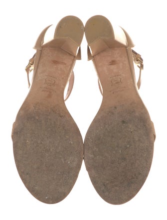 Stuart Weitzman Patent Leather Sandals