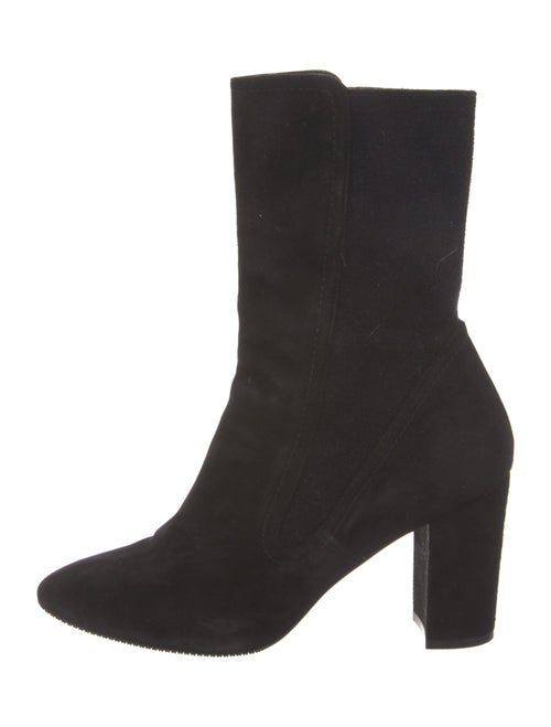 Stuart Weitzman Suede Sock Boots