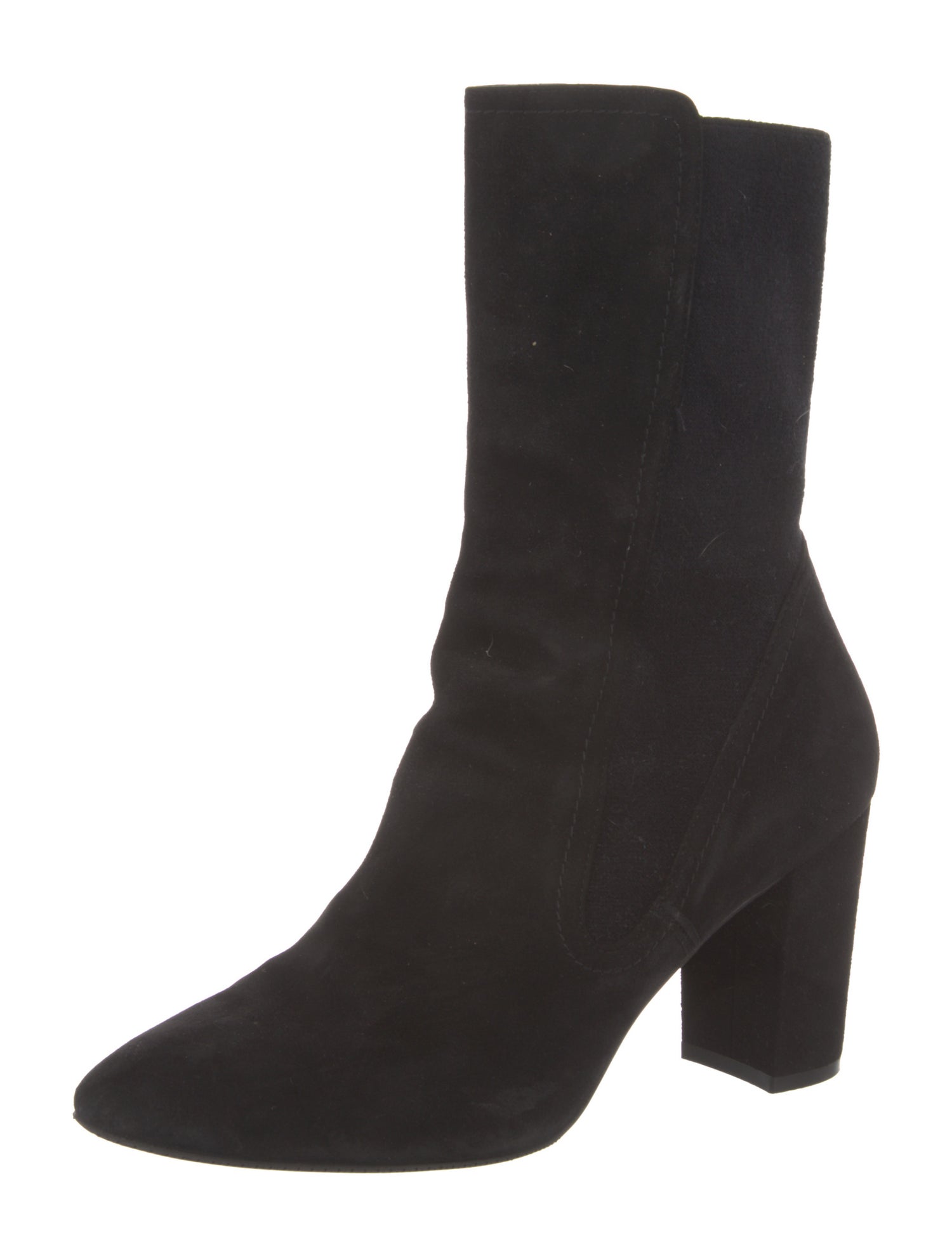 Stuart Weitzman Suede Sock Boots