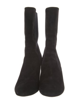 Stuart Weitzman Suede Sock Boots