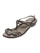 Stuart Weitzman Leather Slingback Sandals