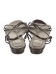 Stuart Weitzman Leather Slingback Sandals