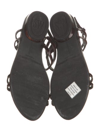 Stuart Weitzman Leather Slingback Sandals