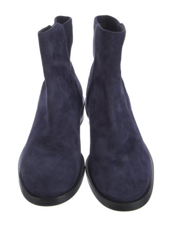 Stuart Weitzman Suede Printed Boots