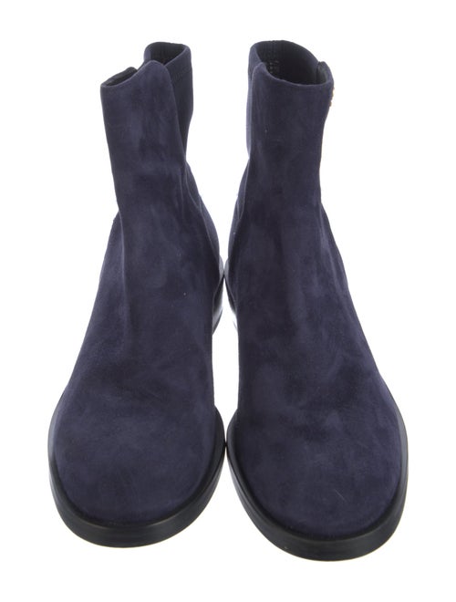 Stuart Weitzman Suede Printed Boots