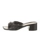 Stuart Weitzman Leather Slides