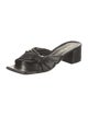 Stuart Weitzman Leather Slides