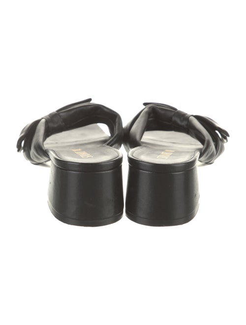 Stuart Weitzman Leather Slides