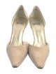 Stuart Weitzman Satin D'Orsay Pumps