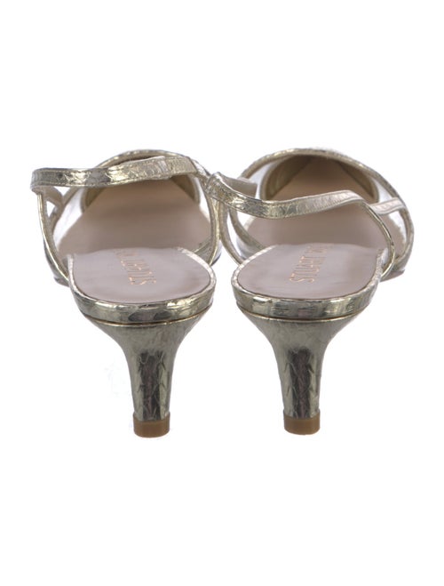 Stuart Weitzman Leather Slingback Pumps