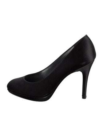 Stuart Weitzman Satin Pumps