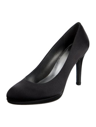 Stuart Weitzman Satin Pumps