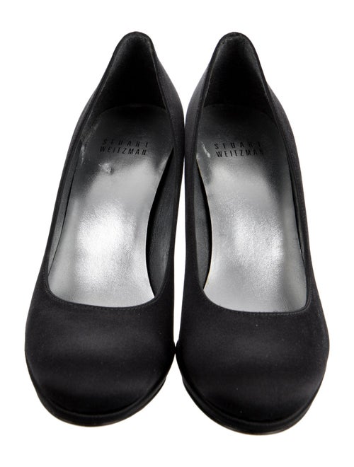 Stuart Weitzman Satin Pumps
